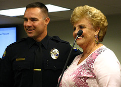 Officer Scott Field & Mayor Parks (2394)