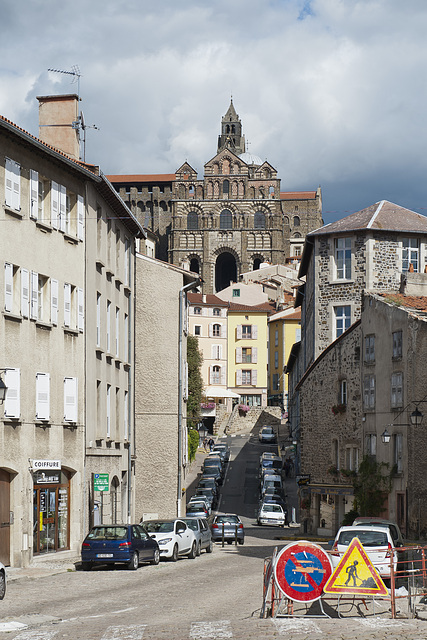 Ascent to the cathedral