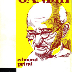 Vivo de Gandhi. Edmond Privat.