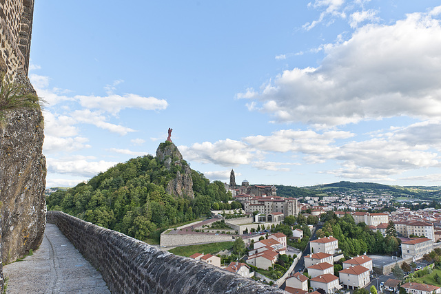 View over Le Puy-en-Velay