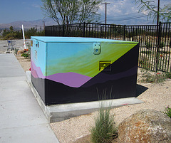 Decorated Utility Box At Hacienda Hills (0518)