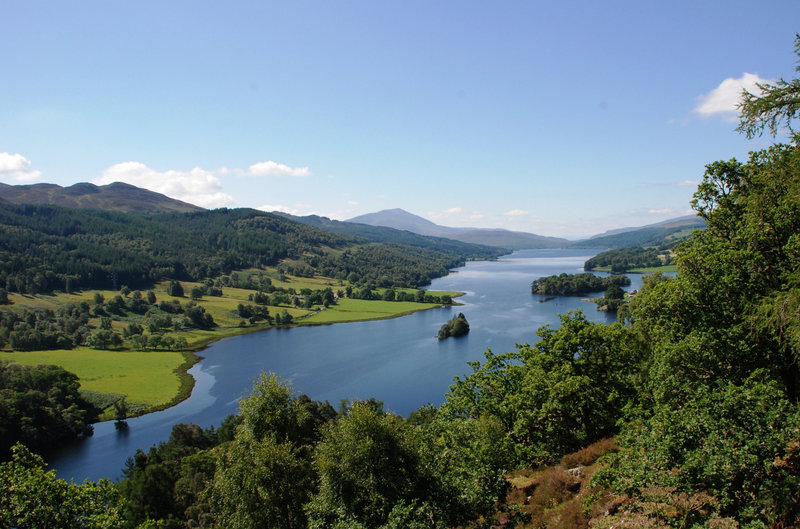 Queen's View, Loch Tummel, Scotland, Great Britain