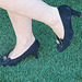 Martine !!!!   Les talons hauts qui galbent les jambes  /  Legs enhancement  with high heels shoes - Recadrage