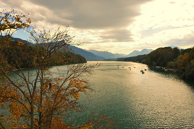 Le lac de Gruyères...