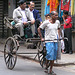 Rickshaw puller. Kolkata.