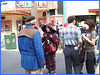 Beau chapeau ! Gorgeous hatter / Disneyworld, Orlando, USA - December 30th 2006 - Visages cachés sauf....Hidden faces except for.....