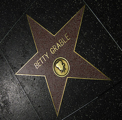 Great L.A. Walk (1318) Betty Grable