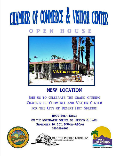 Visitors Center Grand Opening