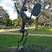 Great L.A. Walk (1515) The Drummer by Barry Flanagan