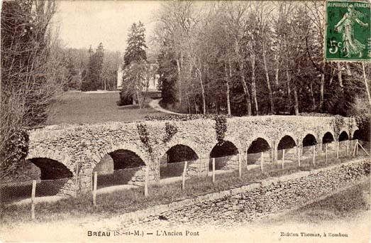 Le pont Napoléon - Bréau