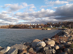 Au bord du St-Laurent / Along the St-Lawrence river - 20 novembre 2011