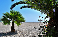 Playa desde el "chiringuito"