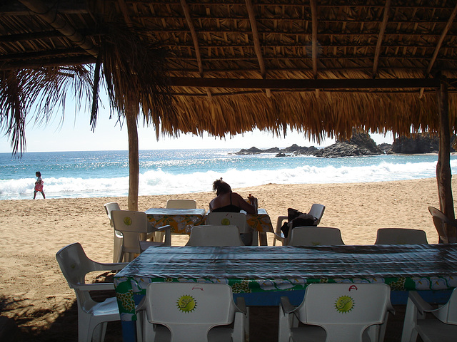 Zipolite, Oaxaca - Mexique / 20 janvier 2011.