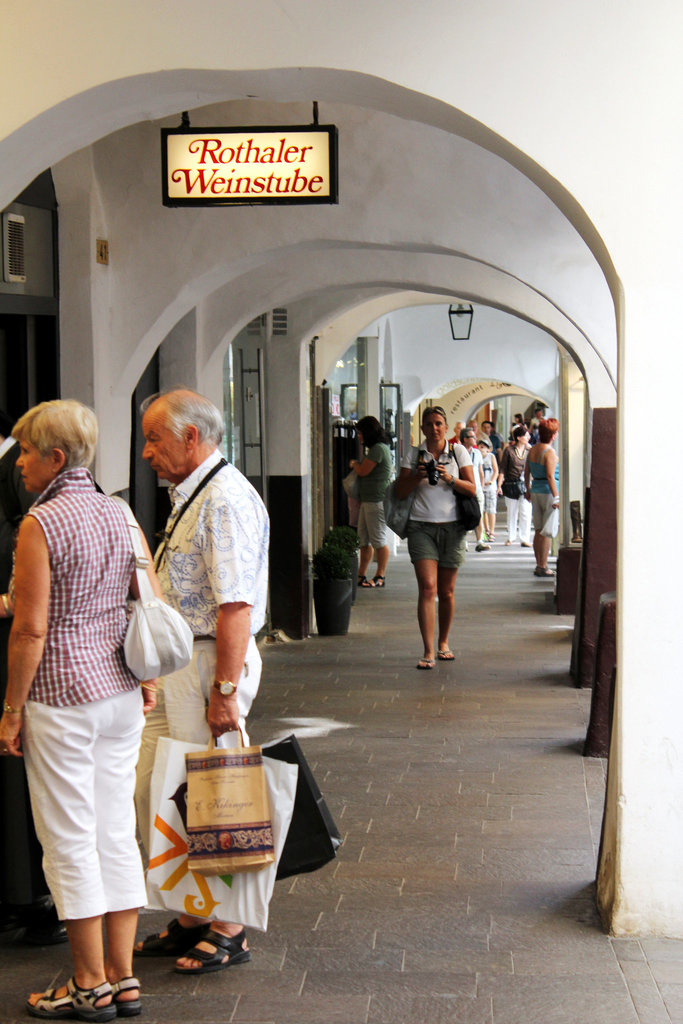 Lauben in Meran