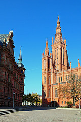 Rathaus und Martkirche