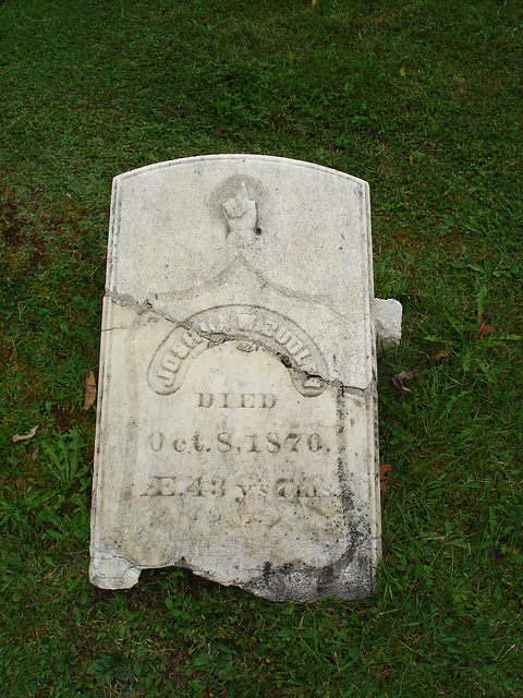 Bethlehem cemetery /  Maplewood, New Hampshire (NH). USA / 6 septembre 2009