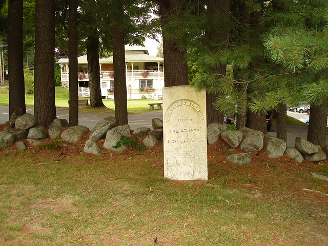 Bethlehem cemetery /  Maplewood, New Hampshire (NH). USA / 6 septembre 2009