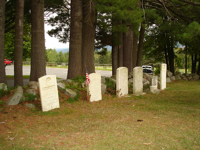 Bethlehem cemetery /  Maplewood, New Hampshire (NH). USA / 6 septembre 2009