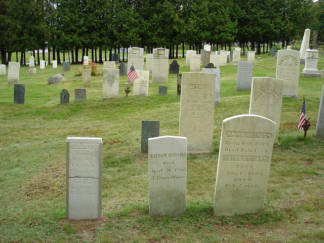 Bethlehem cemetery /  Maplewood, New Hampshire (NH). USA / 6 septembre 2009