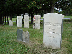 Bethlehem cemetery / Maplewood, New Hampshire (NH). USA / 6 septembre 2009 Bethlehem cemetery / Maplewood, New Hampshire (NH). USA / 6 septembre 2009