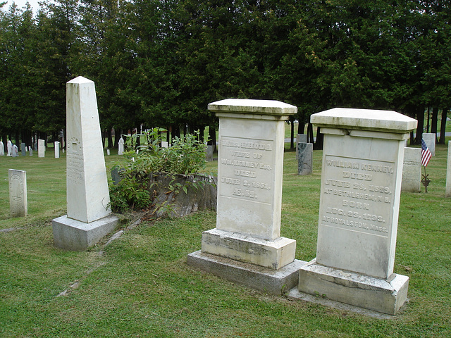 Bethlehem cemetery /  Maplewood, New Hampshire (NH). USA / 6 septembre 2009