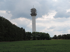 Petkuser Fernsehturm direkt am Fläming-Skate Rundkurs 1