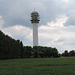 Petkuser Fernsehturm direkt am Fläming-Skate Rundkurs 1