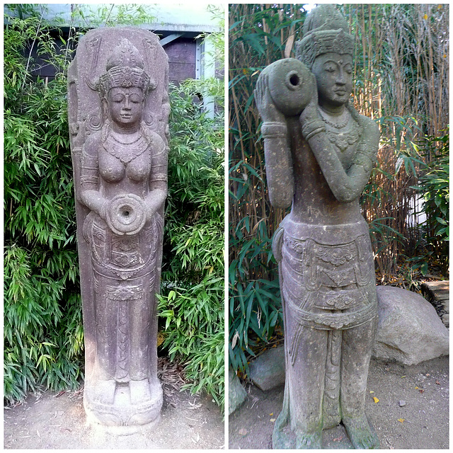 Indische Skulpturen im Zoo Leipzig
