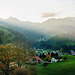 Brume automnale en Gruyères...