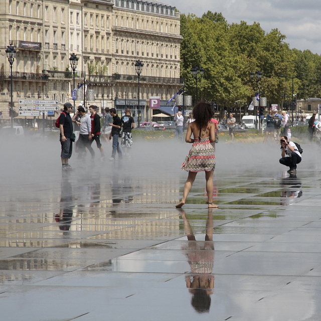 Se faire miroiter