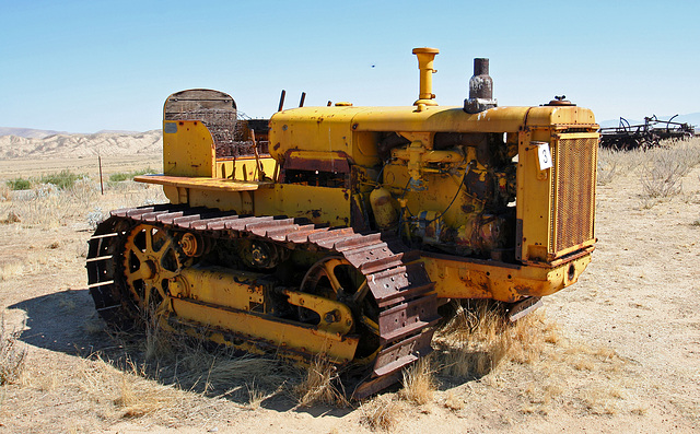 Carrizo Plain National Monument - Traver Ranch - International TD-35 Tractor (13