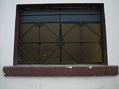 Fenêtre à vitre glacée / Glass ice window - 6 avril 2011