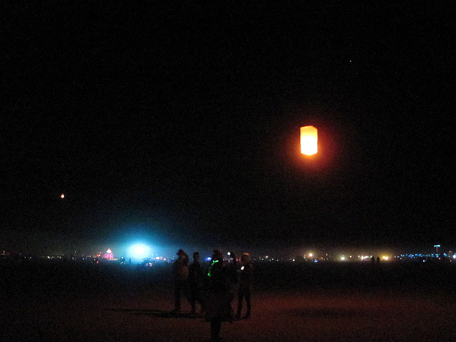 Flaming Kite Release (0401)