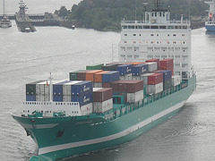 Feeder-Containerschiff "CHRISTOPHER"