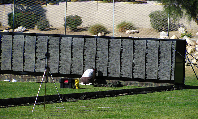 Vietnam Memorial Moving Wall at DHS High School (2472)