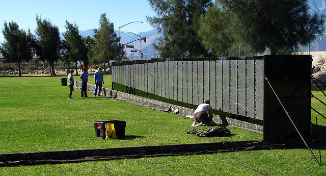 Vietnam Memorial Moving Wall at DHS High School (2473)