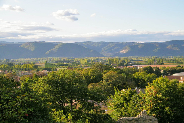 Panorama depuis les hauts