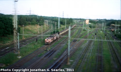 MUS Coal Train in Most, Picture 2, Edited Version, Most, Ustecky Kraj, Bohemia (CZ), 2011