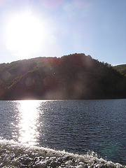 Lac de Bort entre Correze et Cantal