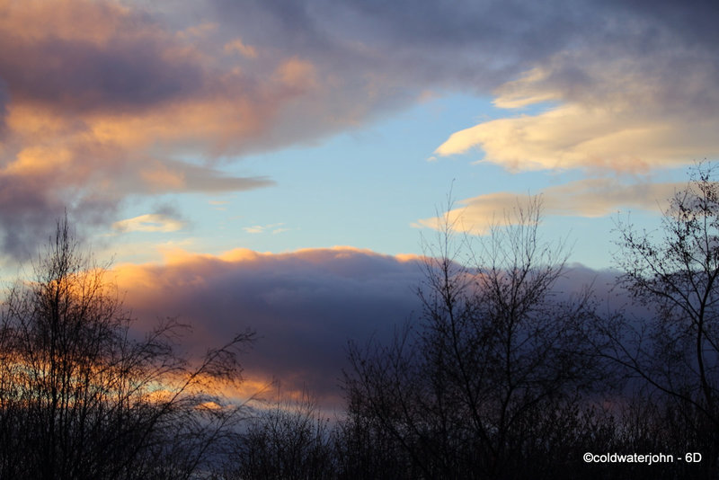 Late afternoon Clouds
