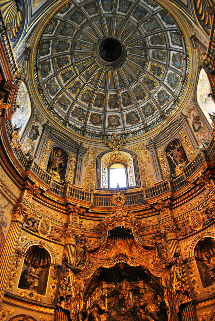 Iglesia El Salvador. Cúpula. Úbeda.