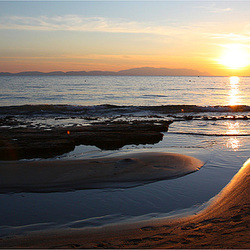 Coucher de soleil à Kusadasi Coucher de soleil à Kusadasi