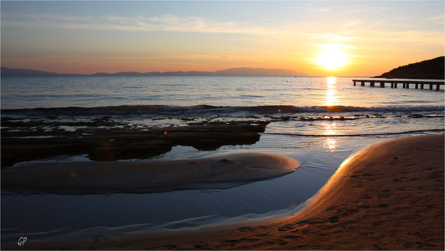 Coucher de soleil à Kusadasi