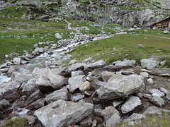 Kölnbreinsperre - Zufluß zum Stausee