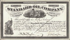 akcioj de Standard Oil Company