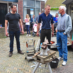 Paardenmarkt Voorschoten 2012 – Farriers after the work