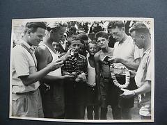 Jugoslawien 1955  - auf em Markt in Ulcinj