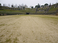 L'arène de Saintes.