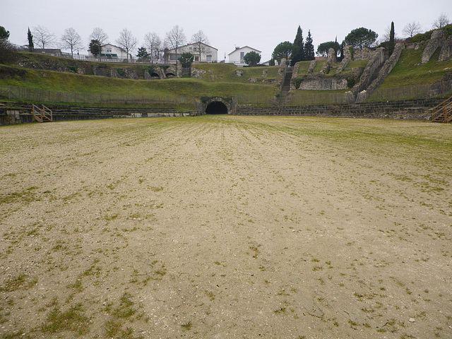 L'arène de Saintes.