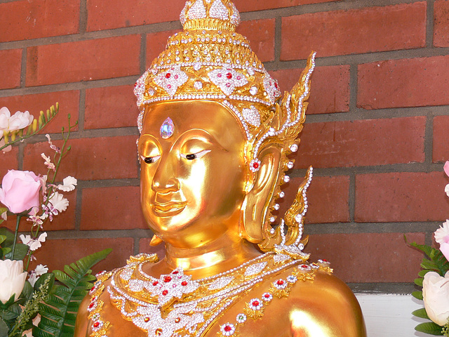 Ein Buddha in der Oberpfalz